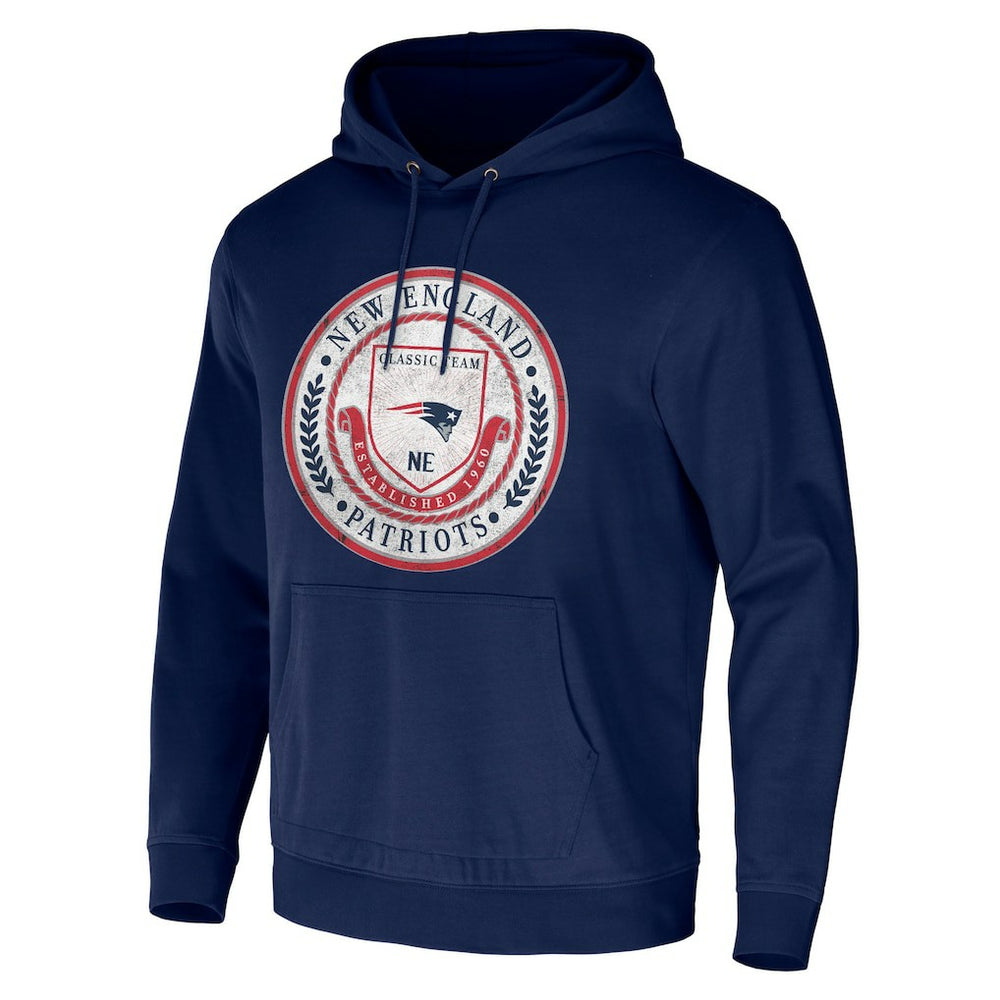 Fanatics New England Patriots NFL x Darius Rucker Collection Washed Pullover Hoodie Navy