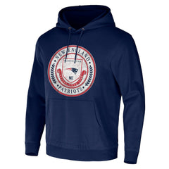 Fanatics New England Patriots NFL x Darius Rucker Collection Washed Pullover Hoodie Navy