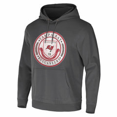 Fanatics Tampa Bay Buccaneers NFL x Darius Rucker Collection Washed Pullover Hoodie Charcoal