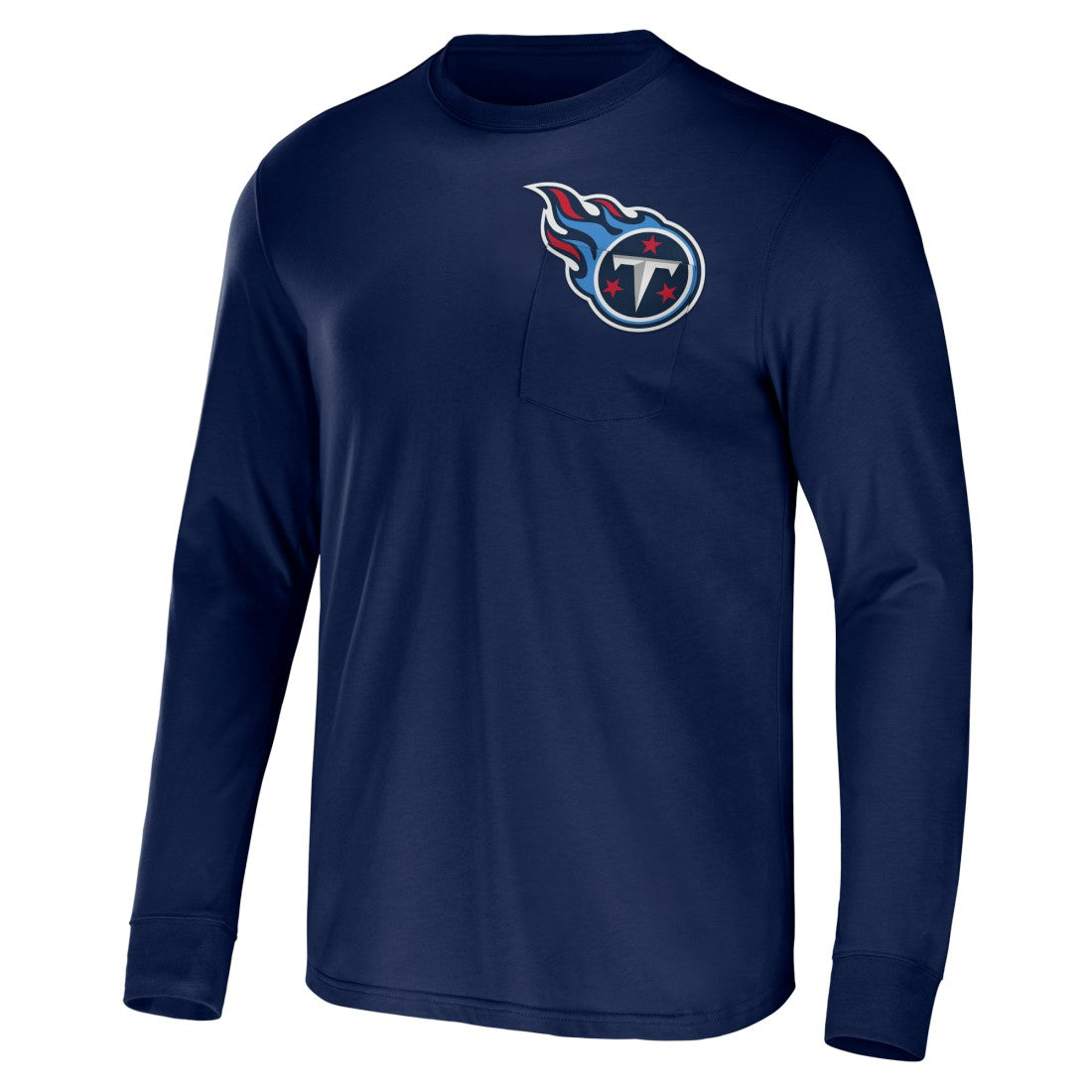 Fanatics Tennessee Titans NFL x Darius Rucker Collection Team Long Sleeve Pocket T-Shirt Navy