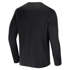 Fanatics Cleveland Browns NFL x Darius Rucker Collection Slub Jersey Henley Long Sleeve T-Shirt Black