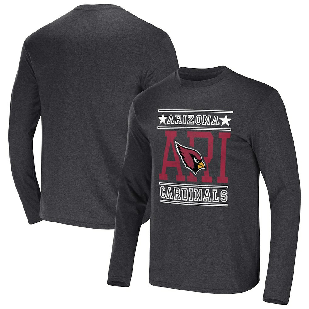 Fanatics Arizona Cardinals NFL x Darius Rucker Collection Long Sleeve T-Shirt Heathered Charcoal
