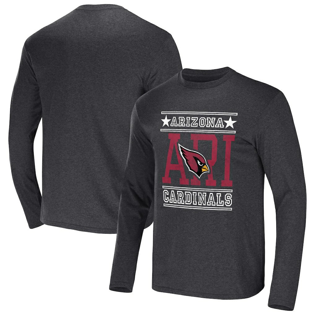 Fanatics Arizona Cardinals NFL x Darius Rucker Collection Long Sleeve T-Shirt Heathered Charcoal
