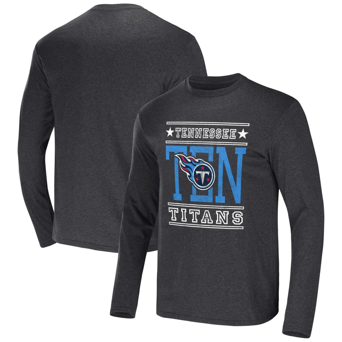 Fanatics Tennessee Titans NFL x Darius Rucker Collection Long Sleeve T-Shirt Heathered Charcoal