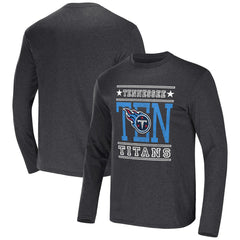 Fanatics Tennessee Titans NFL x Darius Rucker Collection Long Sleeve T-Shirt Heathered Charcoal