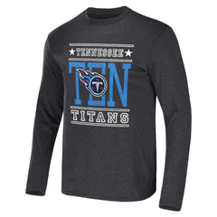 Fanatics Tennessee Titans NFL x Darius Rucker Collection Long Sleeve T-Shirt Heathered Charcoal