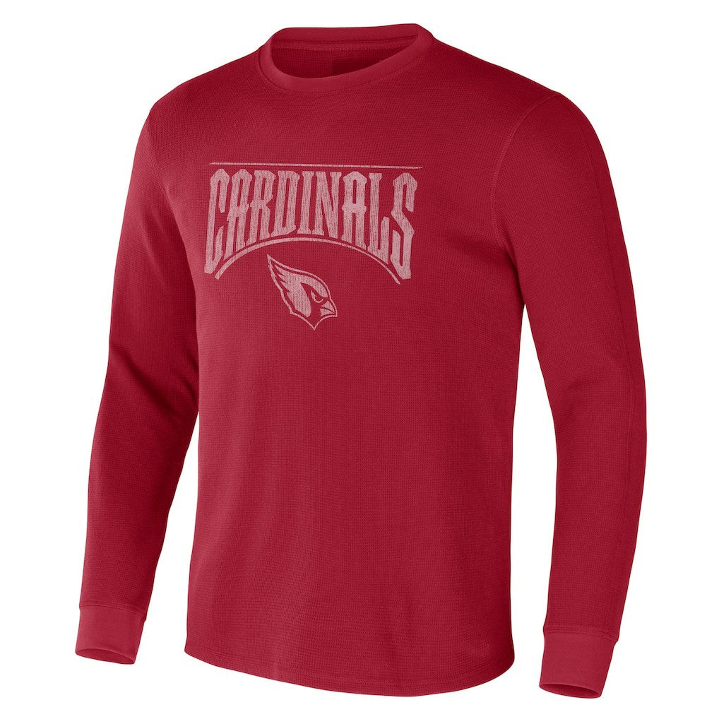 Fanatics Arizona Cardinals NFL x Darius Rucker Collection Long Sleeve Thermal T-Shirt Cardinal