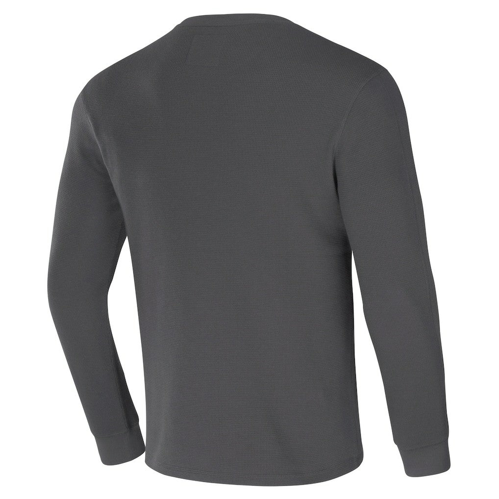 Fanatics Las Vegas Raiders NFL x Darius Rucker Collection Long Sleeve Thermal T-Shirt Charcoal