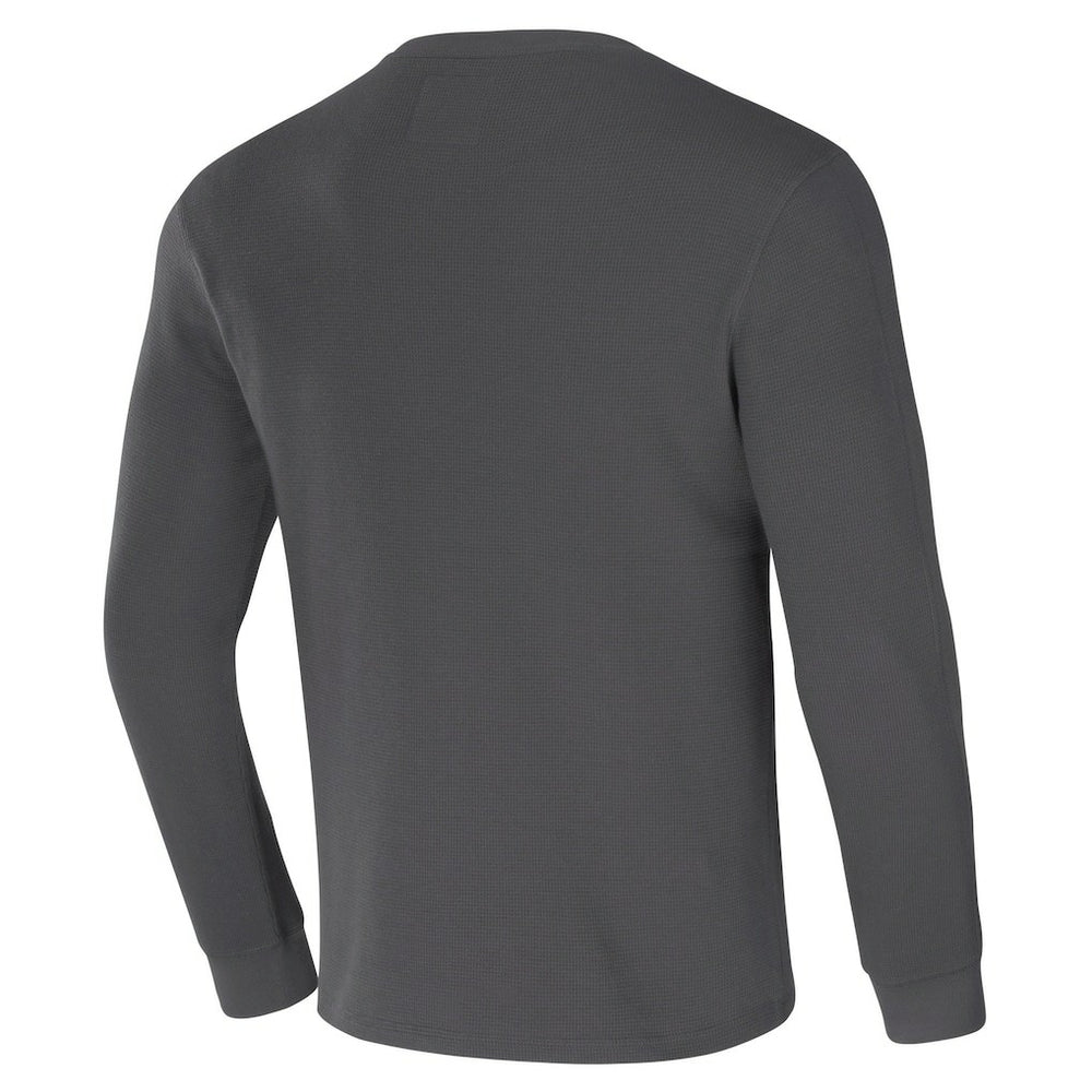 Fanatics Las Vegas Raiders NFL x Darius Rucker Collection Long Sleeve Thermal T-Shirt Charcoal