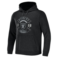 Fanatics Las Vegas Raiders NFL x Darius Rucker Collection Radar Pullover Hoodie Heather Charcoal