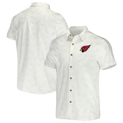 Fanatics Arizona Cardinals NFL x Darius Rucker Collection Woven Button-Up T-Shirt White