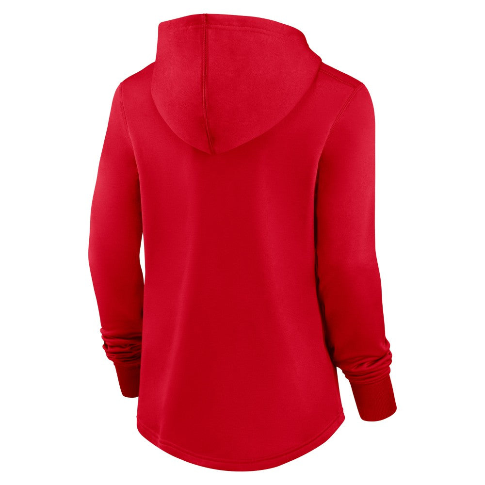 Miami Marlins Nike Women's City Connect Pregame Performance Pullover Hoodie - Red - Nike Sale