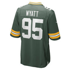 Nike Devonte Wyatt Green Bay Packers Player Game Jersey Green