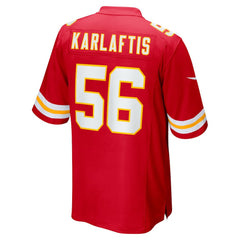 Nike George Karlaftis Kansas City Chiefs Player Game Jersey Red