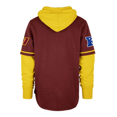 47 brand Washington Commanders '47 Shortstop Pullover Hoodie Burgundy