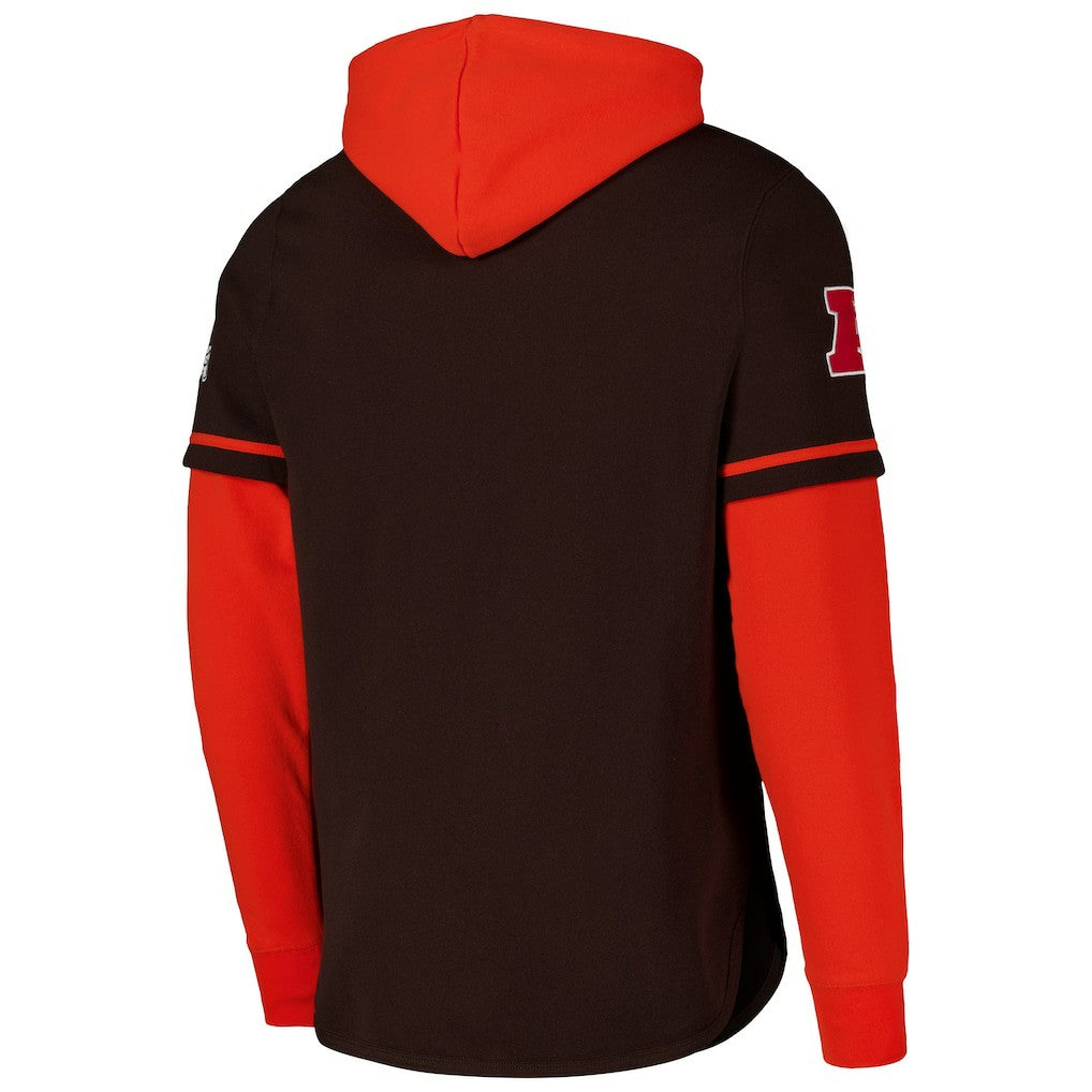 47 brand Cleveland Browns '47 Shortstop Pullover Hoodie Brown