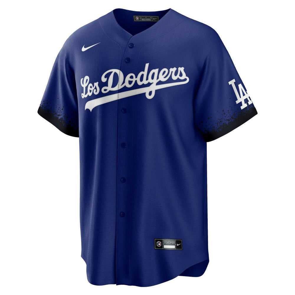 Jackie Robinson Los Angeles Dodgers Nike City Connect Replica Player Jersey - Royal - Nike on Sale