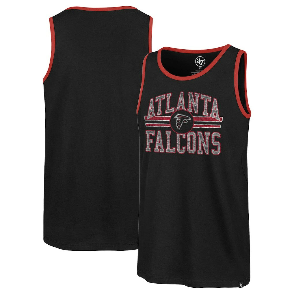 47 brand Atlanta Falcons '47 Winger Franklin Tank Top Black