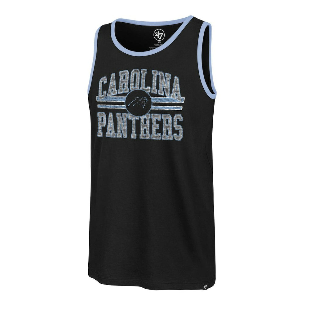 47 brand Carolina Panthers '47 Winger Franklin Tank Top Black