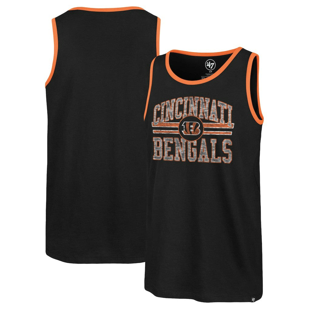 47 brand Cincinnati Bengals '47 Winger Franklin Tank Top Black