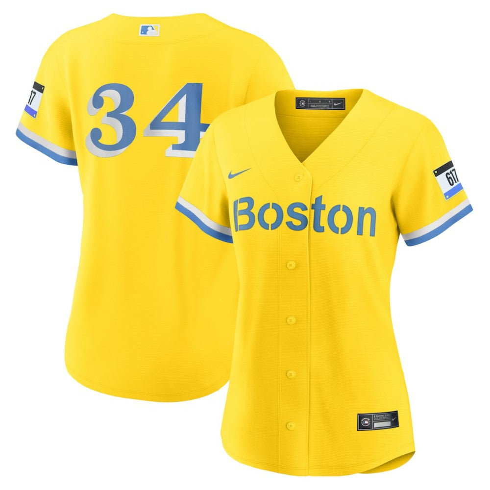 David Ortiz Boston Red Sox Nike Women's City Connect Replica Player Jersey - Gold - Nike Online