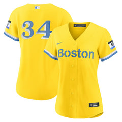 David Ortiz Boston Red Sox Nike Women's City Connect Replica Player Jersey - Gold - Nike Online