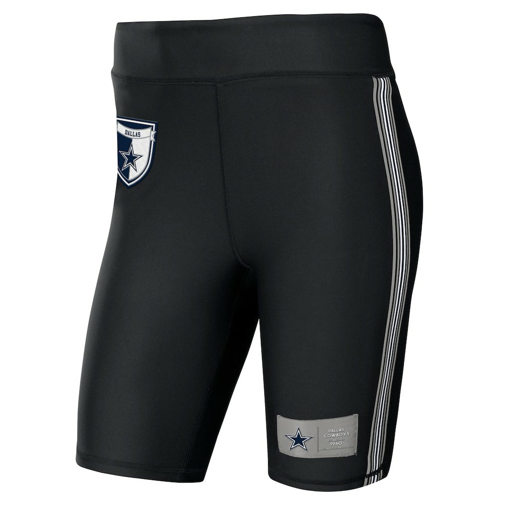 Dallas Cowboys WEAR by Erin Andrews Women's Biker Shorts Black