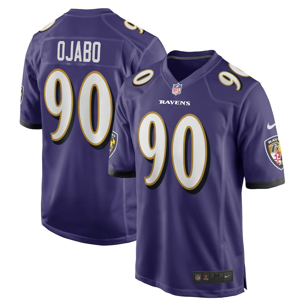 Nike David Ojabo Baltimore Ravens Player Game Jersey Purple