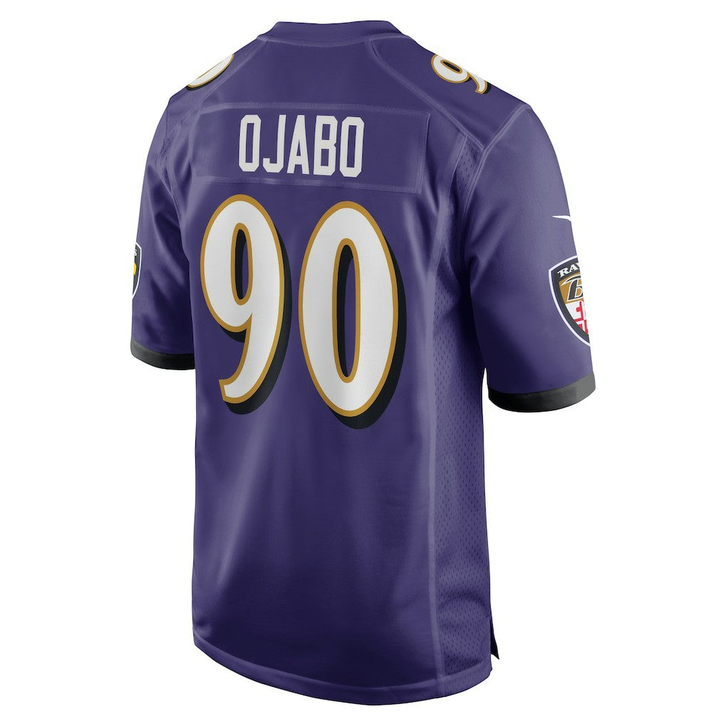 Nike David Ojabo Baltimore Ravens Player Game Jersey Purple