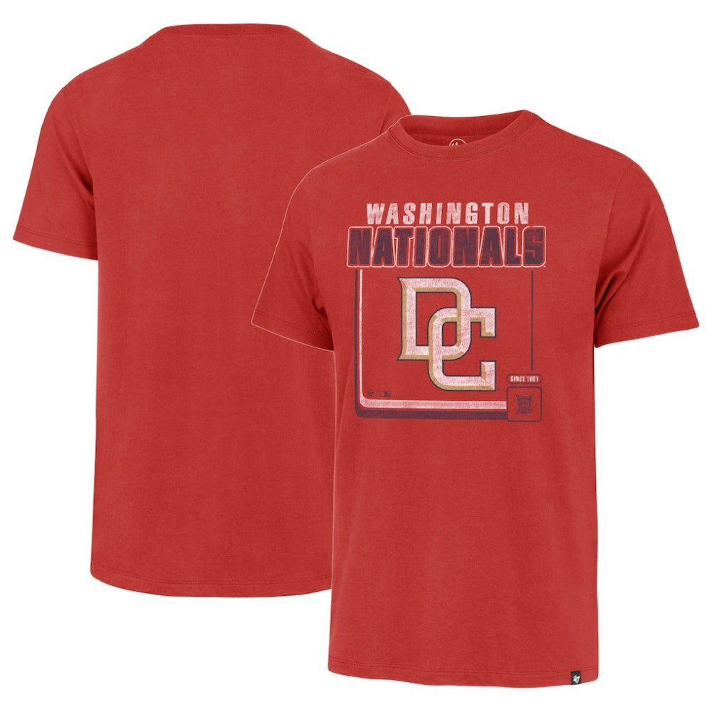 Washington Nationals '47 Cooperstown Collection Borderline Franklin T-Shirt - Red - 47 brand Online