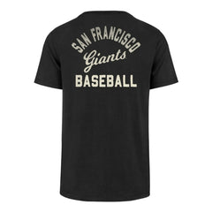 San Francisco Giants '47 Turn Back Franklin T-Shirt - Black - 47 brand Lifestyle