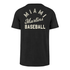 Miami Marlins '47 Turn Back Franklin T-Shirt - Black - 47 brand Sale