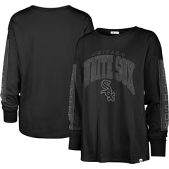 Chicago White Sox '47 Women's Statement Long Sleeve T-Shirt - Black - 47 brand Sale