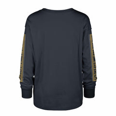 Milwaukee Brewers '47 Women's Statement Long Sleeve T-Shirt - Navy - 47 brand Online