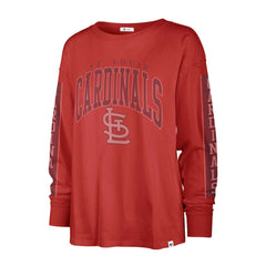 St. Louis Cardinals '47 Women's Statement Long Sleeve T-Shirt - Red - 47 brand Sale