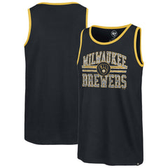 Milwaukee Brewers '47 Winger Franklin Tank Top - Navy - 47 brand Sale