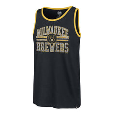 Milwaukee Brewers '47 Winger Franklin Tank Top - Navy - 47 brand Sale