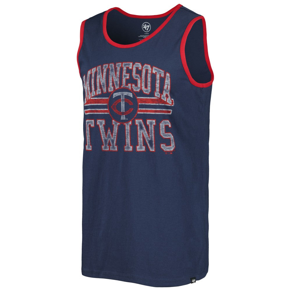 Minnesota Twins '47 Winger Franklin Tank Top - Navy - 47 brand Lifestyle