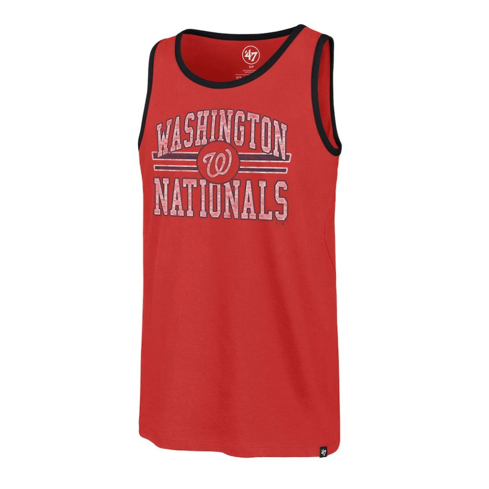 Washington Nationals '47 Winger Franklin Tank Top - Red - 47 brand on Sale