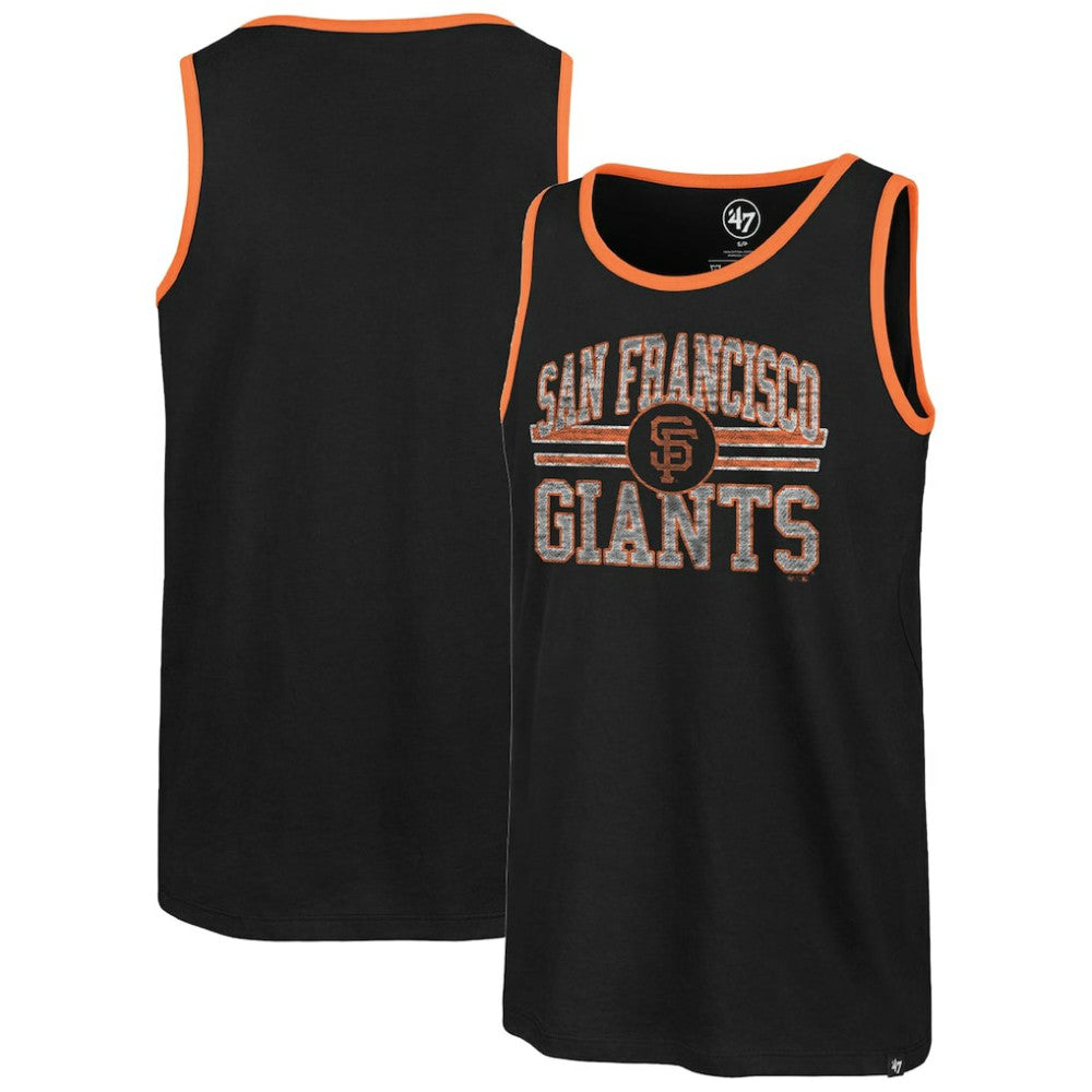 San Francisco Giants '47 Winger Franklin Tank Top - Black - 47 brand Sale