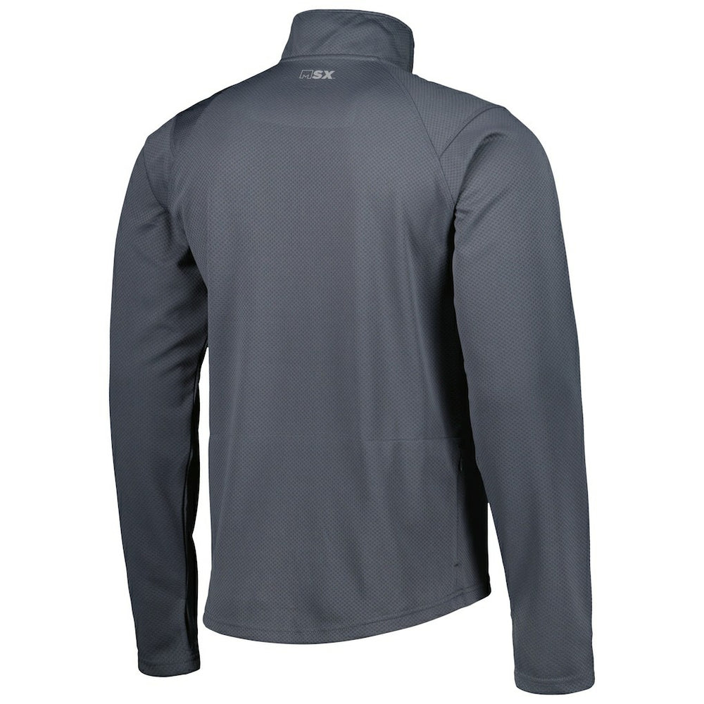 Arizona Cardinals MSX by Michael Strahan Half-Zip Pullover Charcoal