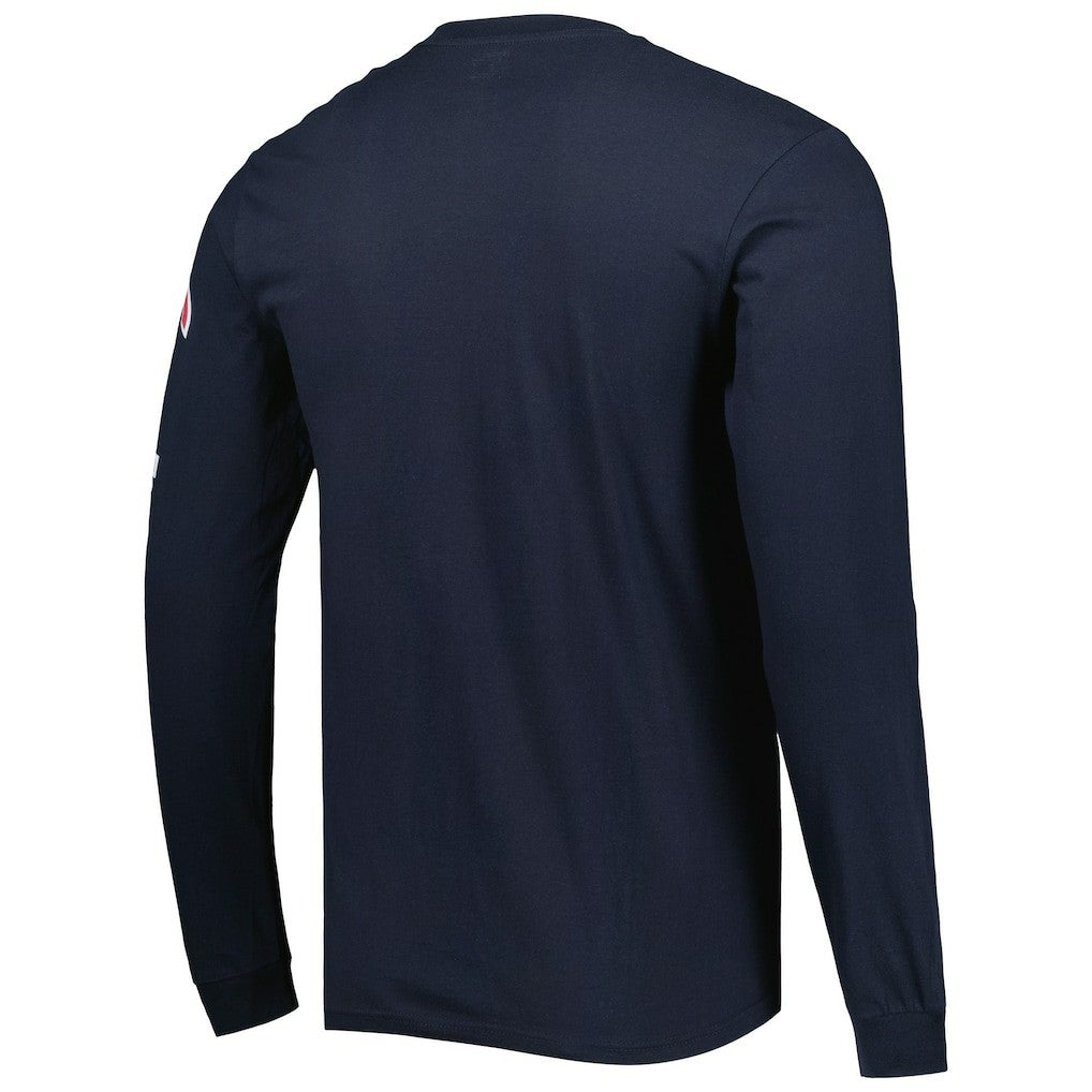 Arizona Cardinals Starter Halftime Long Sleeve T-Shirt Navy