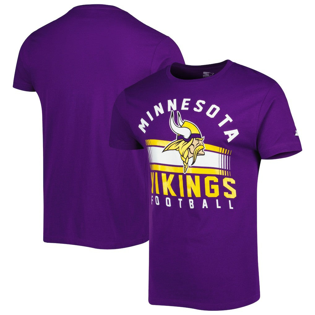 Minnesota Vikings Starter Prime Time T-Shirt Purple