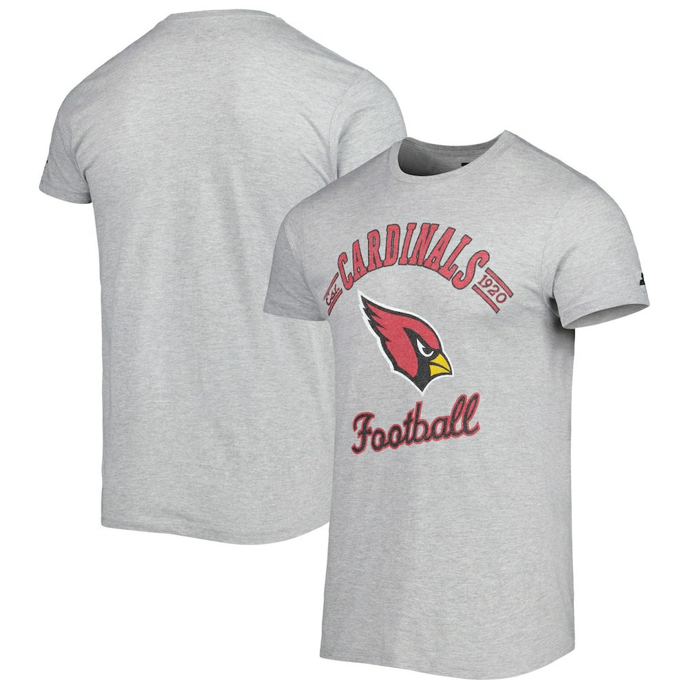 Arizona Cardinals Starter Prime Time T-Shirt Heathered Gray
