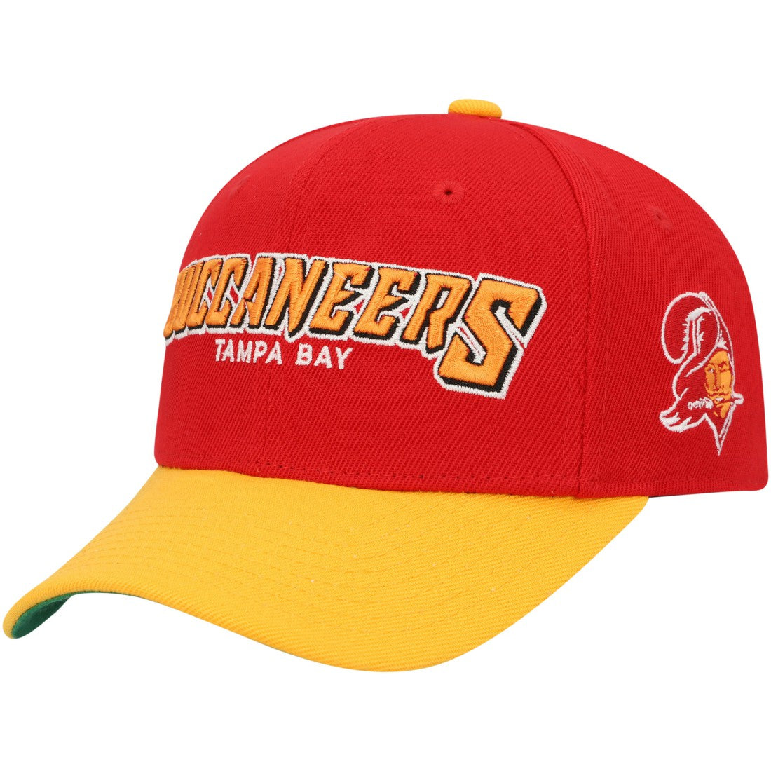Mitchell & Ness Tampa Bay Buccaneers Youth Shredder Adjustable Hat Red/Yellow