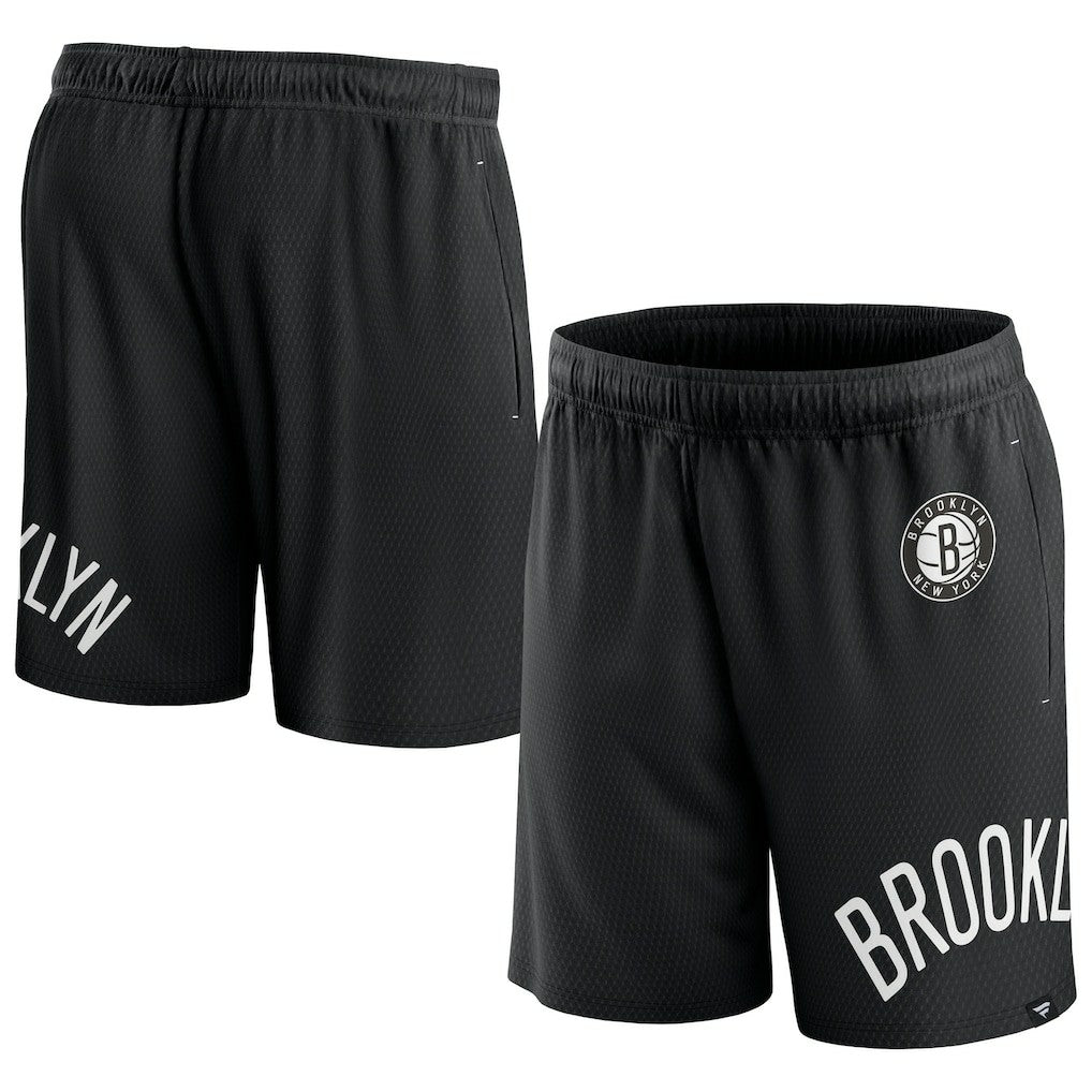 Brooklyn Nets Free Throw Mesh Shorts Black | Fanatics US