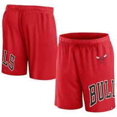 Chicago Bulls Free Throw Mesh Shorts Red | Fanatics online