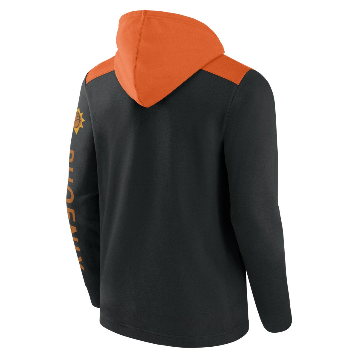 Phoenix Suns Skyhook Colorblock Full-Zip Hoodie Black/Orange | Fanatics Lifestyle