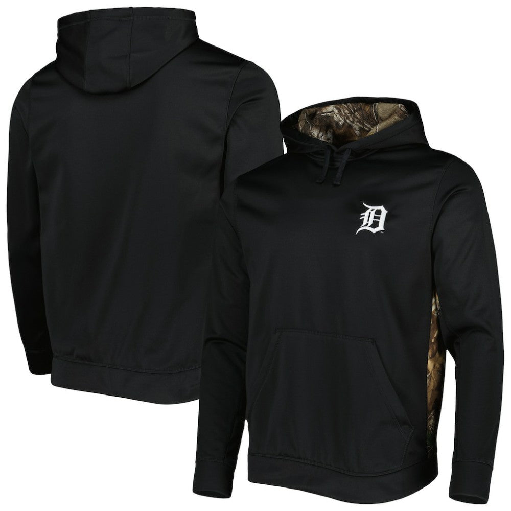 Detroit Tigers Dunbrooke Ranger Pullover Hoodie - Black/Camo - MLB Online