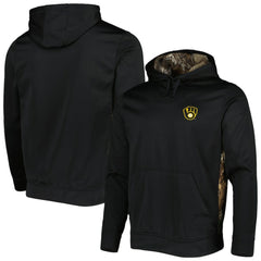 Milwaukee Brewers Dunbrooke Ranger Pullover Hoodie - Black/Camo - MLB on Sale